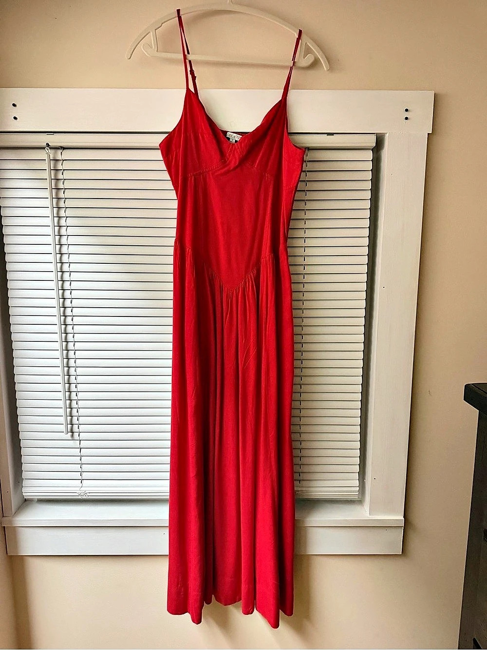 Artisans of Peace Red Maxi Dress Size Medium Like New